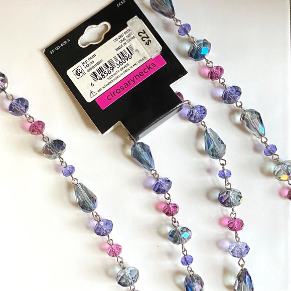 Multicolor Beaded Necklace - Picture 4 of 5